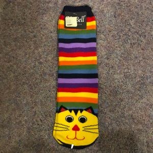 Rainbow Cat Socks